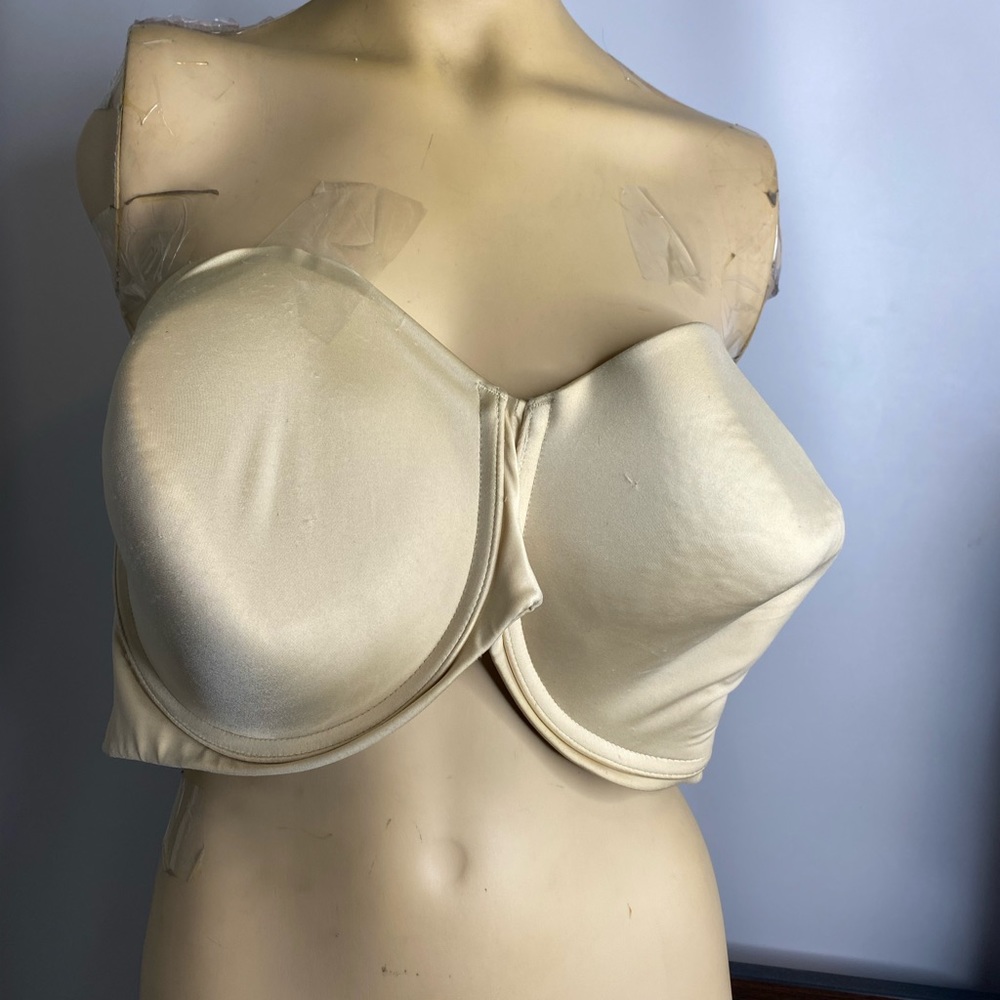 Liliyette size 42DD underwire strapless beige color  womens bra